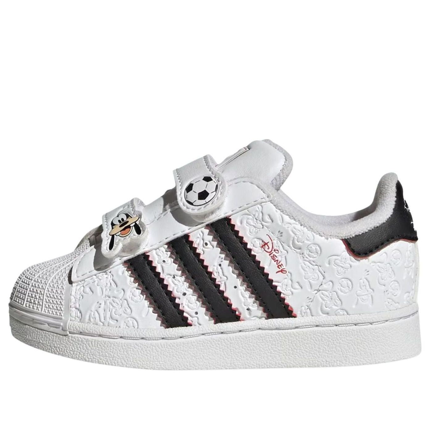 (TD) adidas x Disney Superstar II Comfort Closure 'White Black Red' IH1744