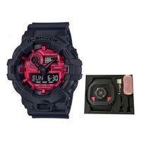 CASIO G-Shock Analog-Digital 'Black Red' GA-700AR-1A