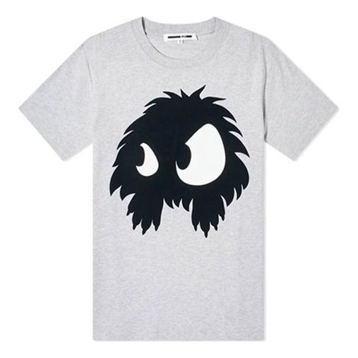 McQ Alexander McQueen Little Monster Printing Round Collar GS Grey 291571-RPR15-1225