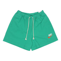 Nike Solid Color Straight Casual Shorts Green DM5282-365