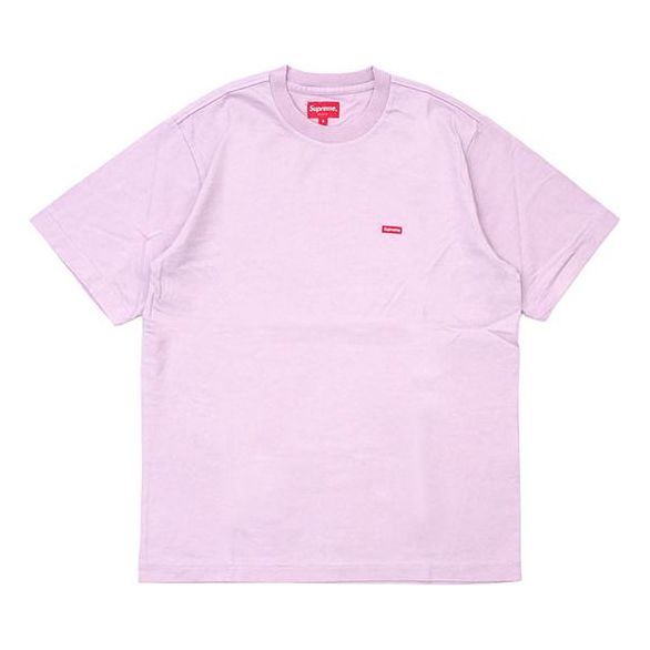 Supreme SS18 Small Box Pale Purple Tee 'Pink Purple' SUP-SS18-0083