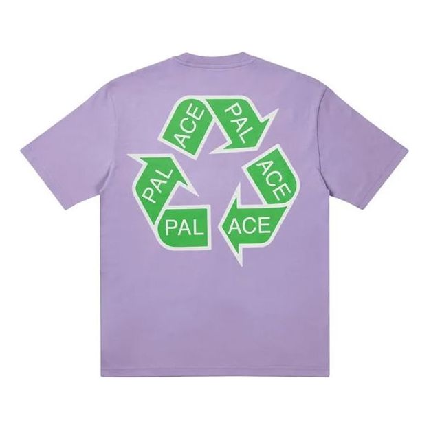 PALACE P Cycle TShirt Triangle Back Logo Short Sleeve Unisex Purple P20TS058