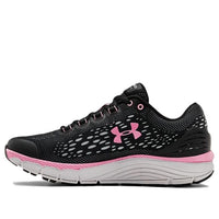 (WMNS) Under Armour Charged Intake 4 Black/Pink 3022601-002