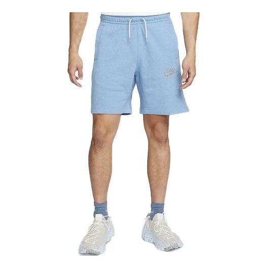 Men's Nike Solid Color Casual Sports Shorts Netherlands Blue DM5636-469