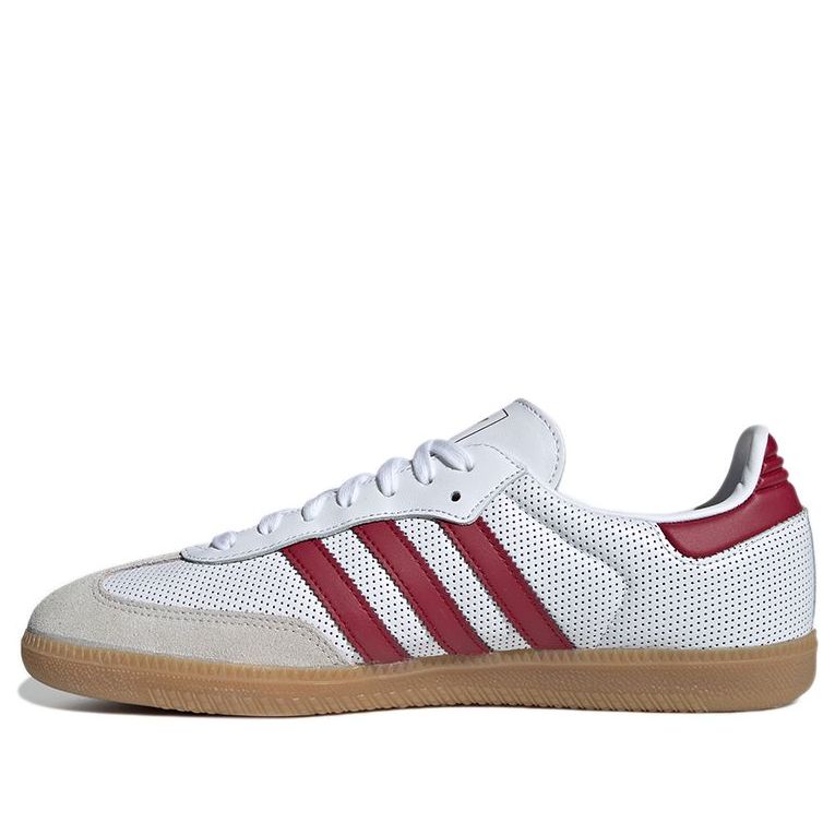 adidas Samba OG 'White Collegiate Burgundy' BD7528