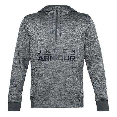 Men's Under Armour Alphabet Logo Printing Hooded Sports Gray 1357453-012