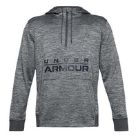 Men's Under Armour Alphabet Logo Printing Hooded Sports Gray 1357453-012