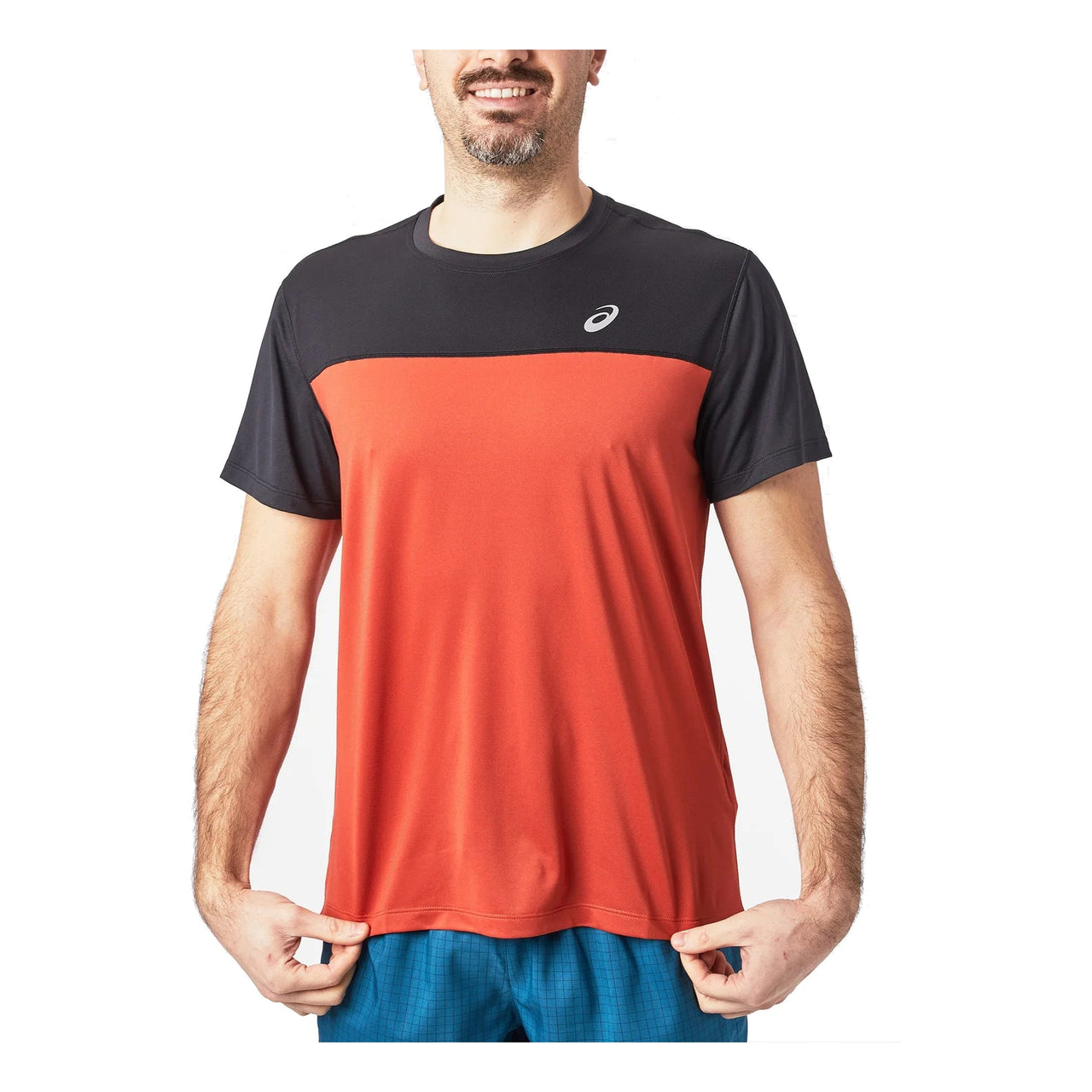 ASICS Race T-shirt 'Orange Black' 2011C239-601