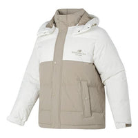 New Balance Windproof Down Jacket Asia Sizing 'White Beige' AMJ34301-CIC