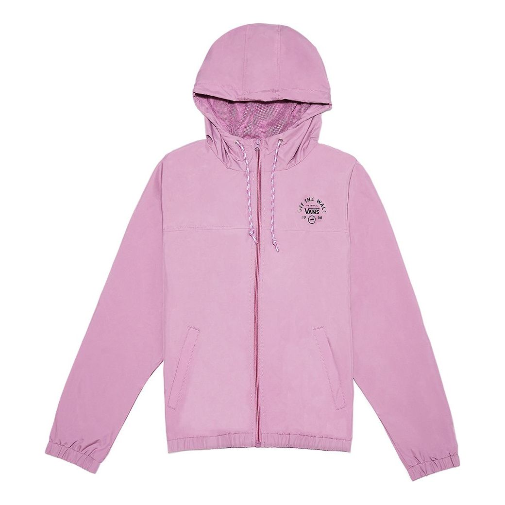 (WMNS) Vans Windproof Casual Sports Hooded Jacket Purple VN0A4BGIZUS