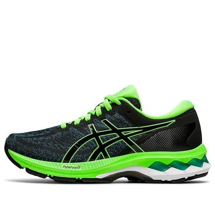 (GS) ASICS Gel-Kayano 27 'Black Green Gecko' 1014A145-001