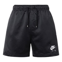 (WMNS) Nike Air Casual Sports Woven High Waist Shorts Black DD5428-010