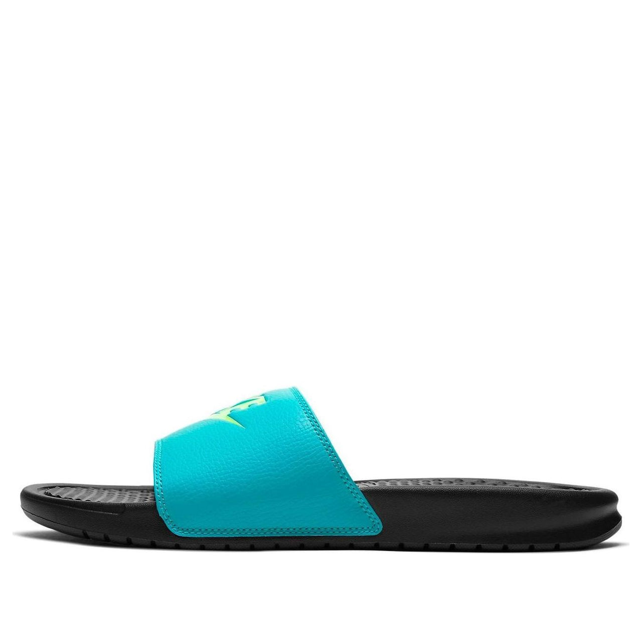Nike Benassi JDI 'Black Oracle Aqua' 343880-032