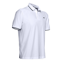 Under Armour Playoff Pique Polo Shirt 'White' 1345459-101