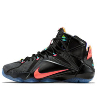 Nike Lebron 12 EP Data James 'Black Red' 707781-068