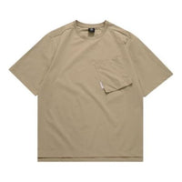New Balance Casual Pocket T-Shirt Asia Sizing 'Brown' AMT32352