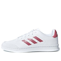 (WMNS) adidas neo Court70s Sneakers White/Red B96215