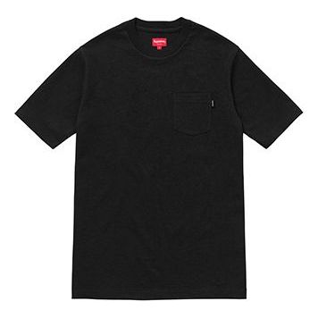 Supreme FW18 FW18 S/S Pocket Tee Black Short Sleeve SUP-FW18-086