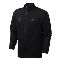 adidas WJ TT Zipper Casual Sports Jacket Black FK4474