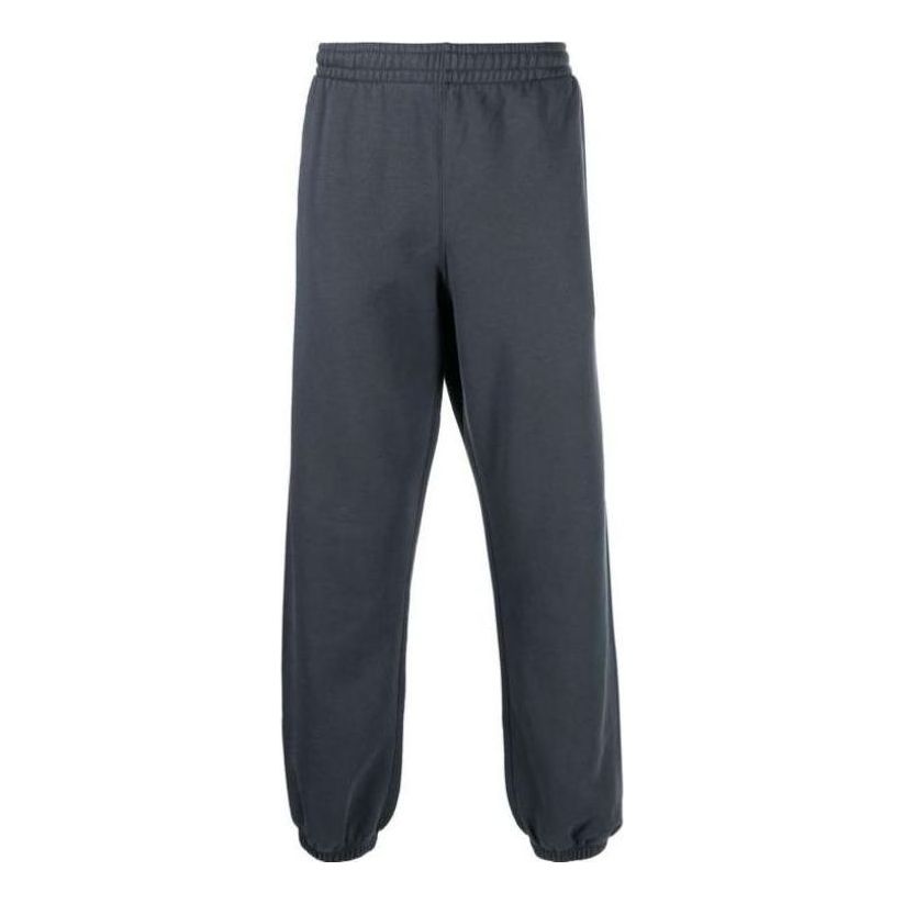 Men's Off-White SS22 Solid Color Bundle Feet Cotton Casual Pants/Trousers Autumn Blue OMCH029S22FLE0064646