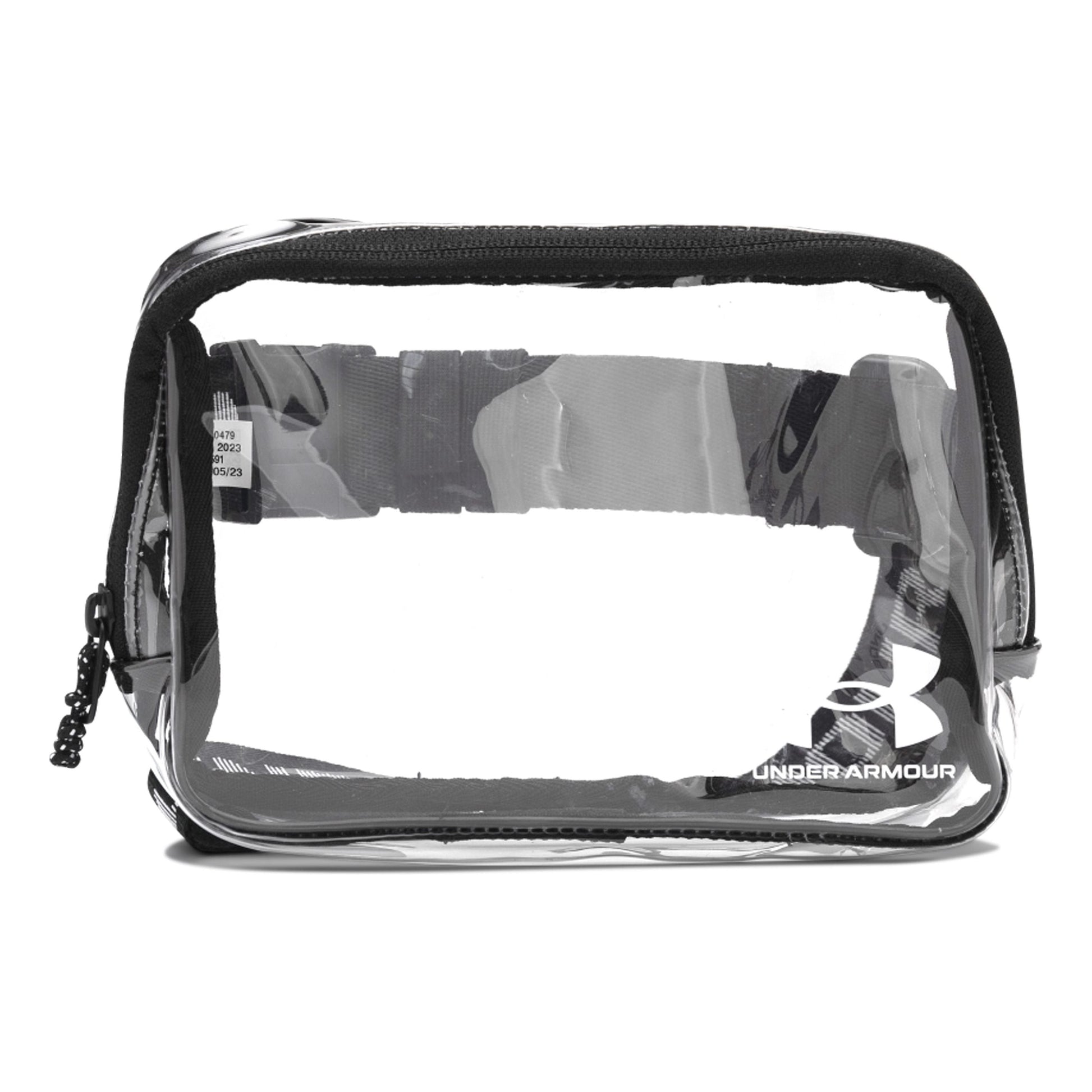 Under Armour Loudon Waist Bag Crossbody Clear 'Black White' 1380479-960