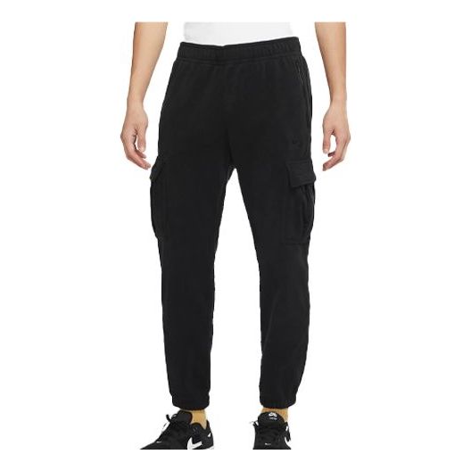Nike SB Skateboard Cargo Multiple Pockets Casual Long Pants Black CK5412-010