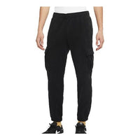 Nike SB Skateboard Cargo Multiple Pockets Casual Long Pants Black CK5412-010