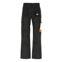 HERON PRESTON X Caterpillar Cargo Pants 'Black' HMCA032F20FAB0011000