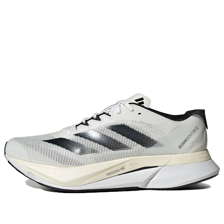 adidas Adizero Boston 12 'Cloud White Black Night Metallic' ID4236