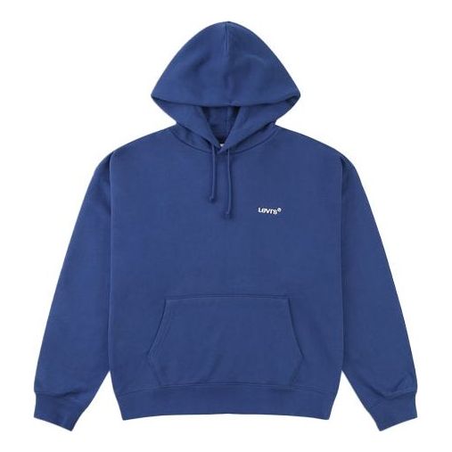 Levis Retro Small Logo Unisex Blue Pullover A0747-0012