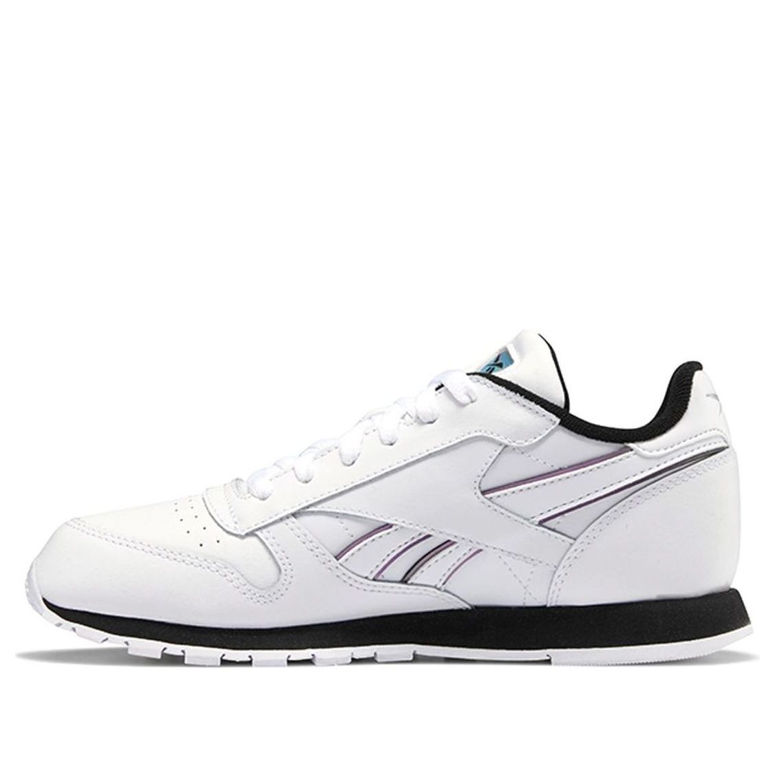 Reebok Classic Leather Running Shoes K Silver/White EH1961