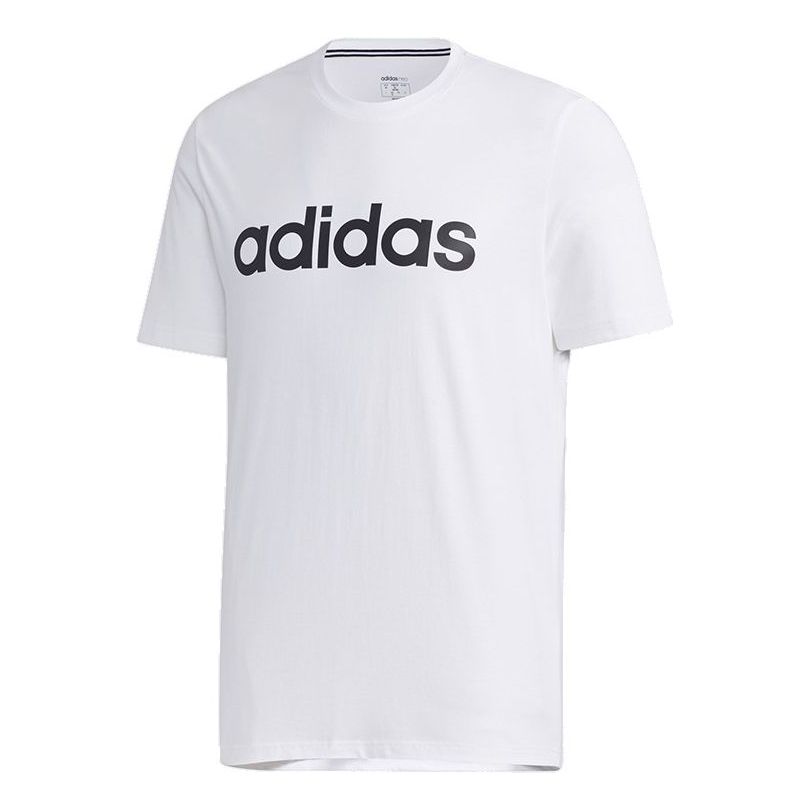 adidas neo M ESNTL LOGO T Sports Short Sleeve White GJ8916