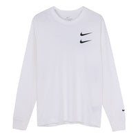 Nike Tee White Men's Long-Sleeve Nike Sportswear Swoosh CK2260-100