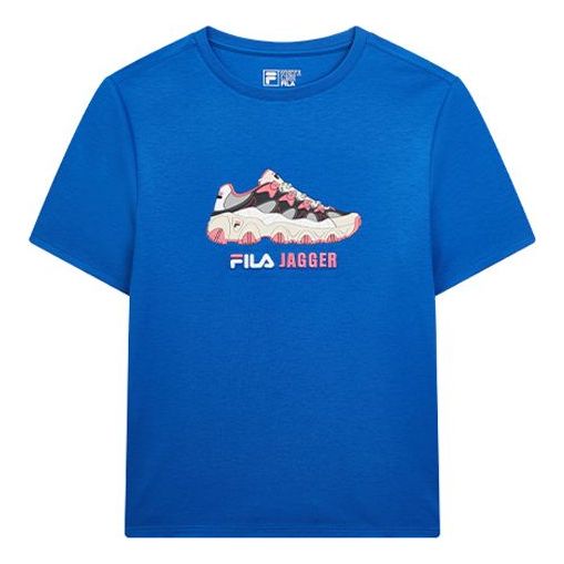 (WMNS) FILA Jagger FILA Short Sleeve Purple F11W028141F-DB