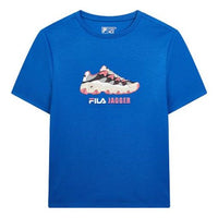 (WMNS) FILA Jagger FILA Short Sleeve Purple F11W028141F-DB