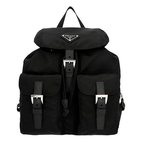 (WMNS) PRADA SS26 Small Re-Nylon Backpack 'Black' 1BZ677-RV44-F0002
