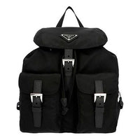 (WMNS) PRADA SS26 Small Re-Nylon Backpack 'Black' 1BZ677-RV44-F0002