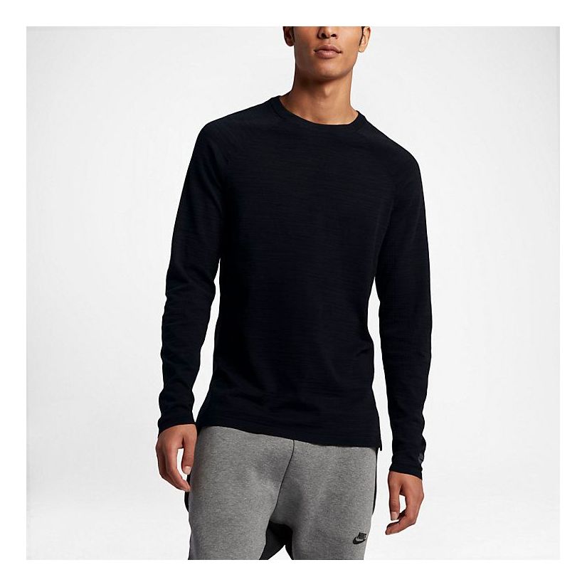 Apparel Sweaters Men Nike Sportswear Tech Knit Crew 832182-010