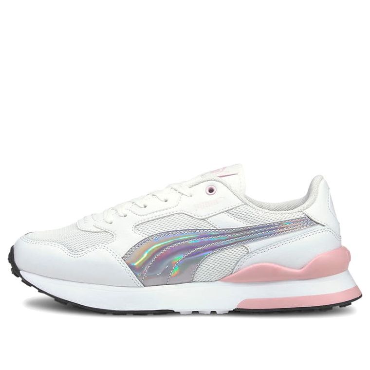 (WMNS) PUMA R78 FUTR 'Iridescent - White Pink Lady' 375466-01