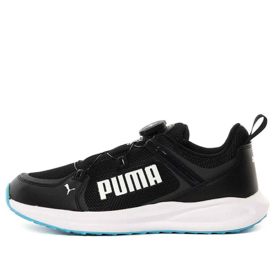 PUMA Twitch Running Shoes 'Black White' 377357-05
