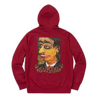Supreme FW18 Portrait Hooded Sweatshirt Cardinal SUP-FW18-482