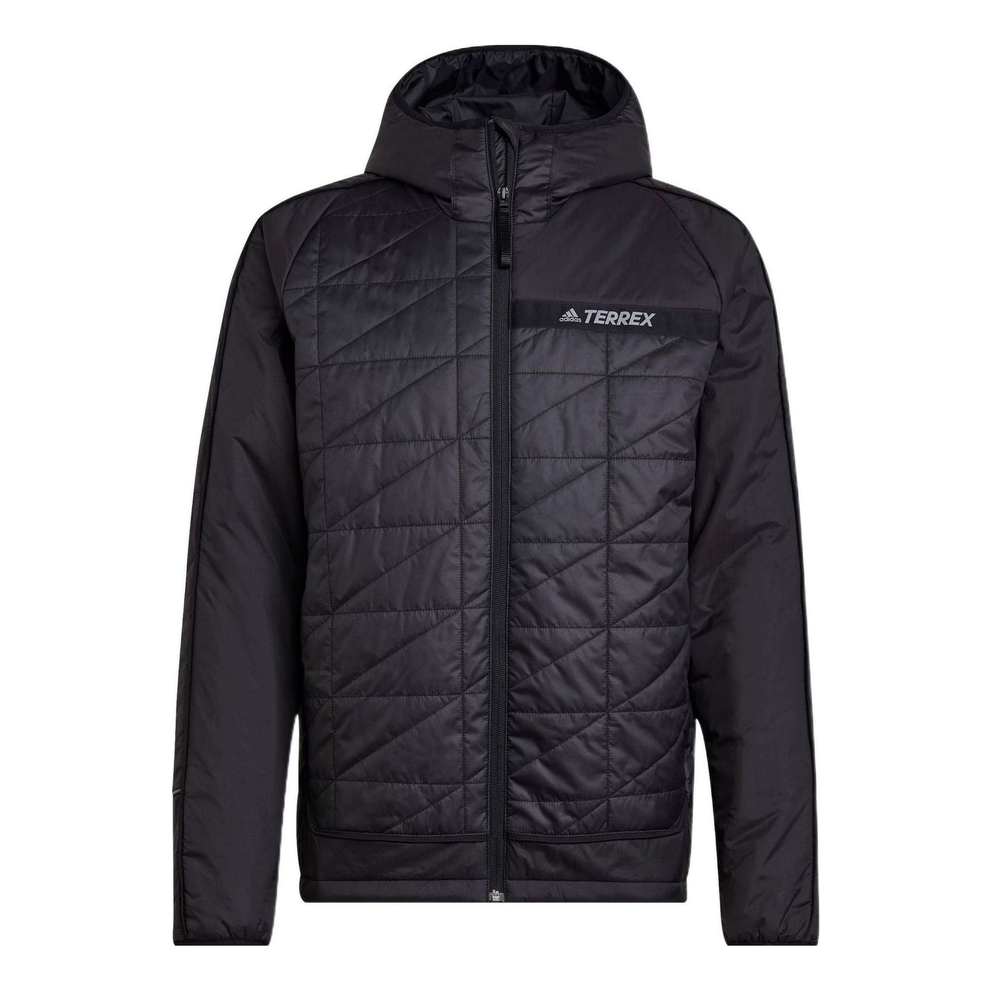 adidas Terrex Multi Insulated Hooded Jacket Asia Sizing 'Black' HF0834