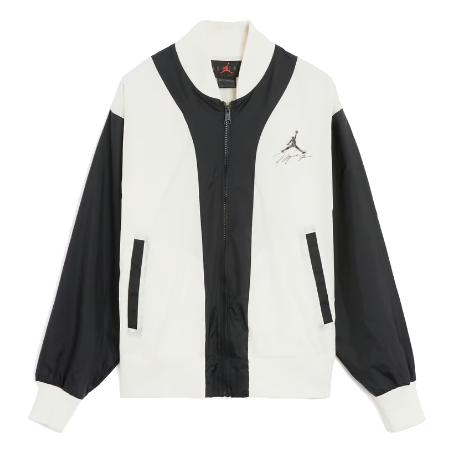 Air Jordan Flight MVP Jacket Asia Sizing 'Sail Black' FB7032-133