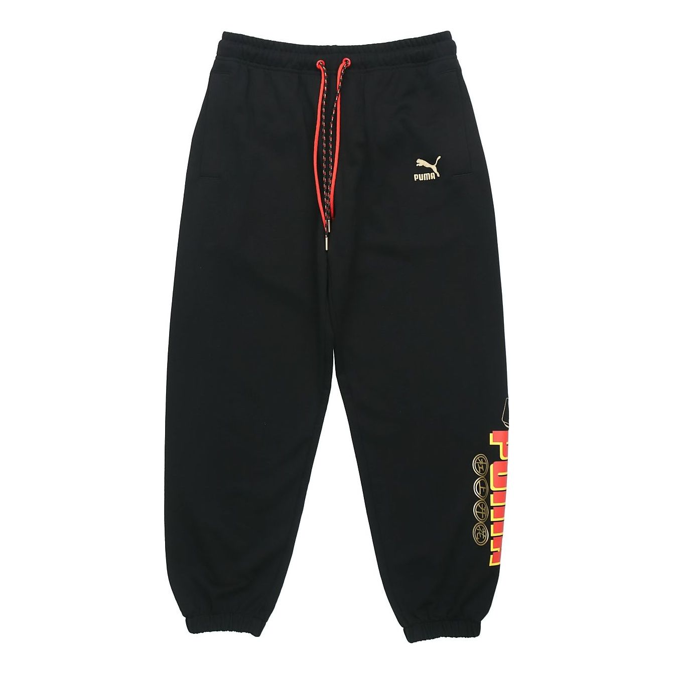 PUMA YOTOX Sweatpants 'Black Red' 531296-01