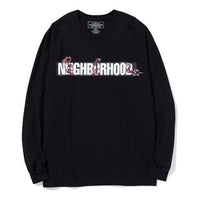 NEIGHBORHOOD Unisex SS20 Rattlesnake-1 Logo Printing Sweateshirt Black 201PCNH-LT09