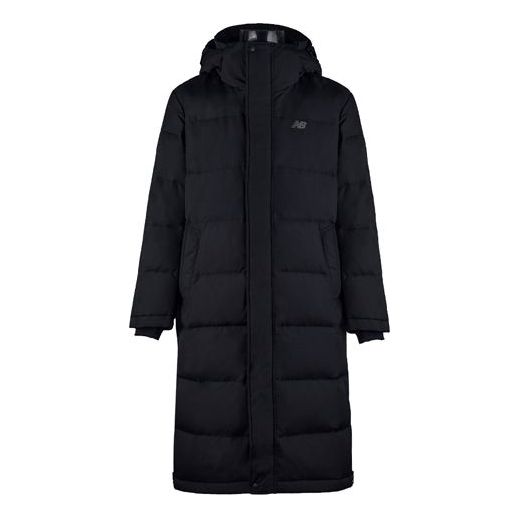 New Balance Long Cut Hooded Coat Asia Sizing 'Black' NP84V023-BK