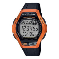 Men's CASIO Classic Retro Fashion Stylish Minimalistic Waterproof Sports Watch Mens Orange Digital WS-2000H-4AJH
