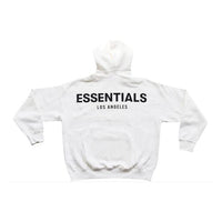 Fear of God Essentials Los angeles Hoodie 'White' FOG-FW19-123