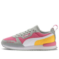 PUMA R78 Trainers Grey/Pink 373117-07