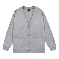New Balance Cardigan Sweater Asia Sizing 'Grey' AMJ35092